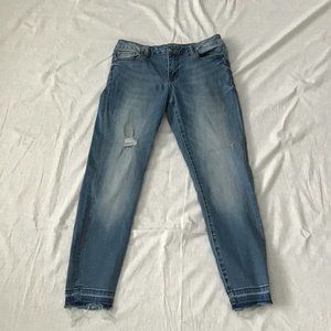 DEX Jeans - Distressed with raw hem